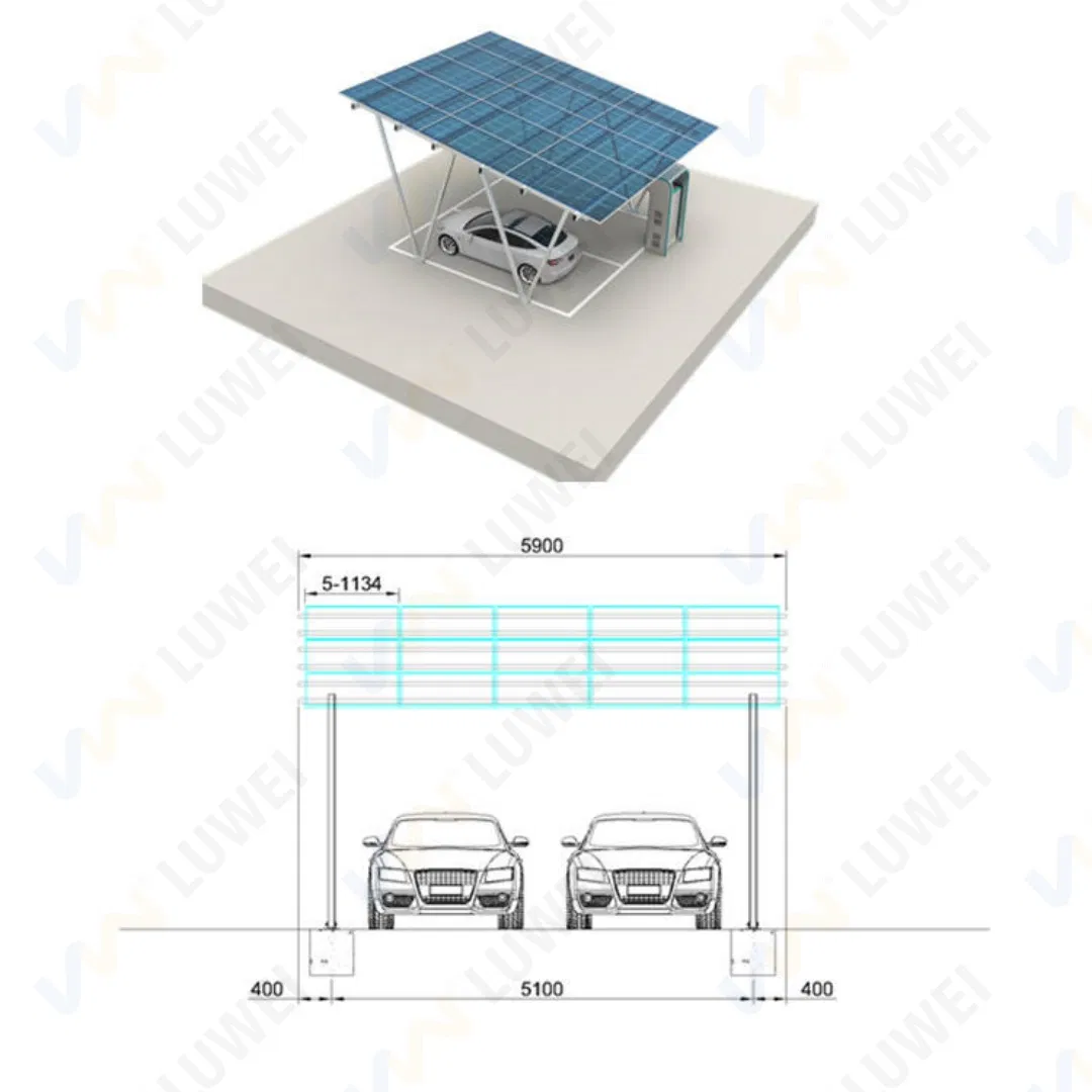 Luwei Solar Carport 1MW: Your Customized Solution for Energy Power