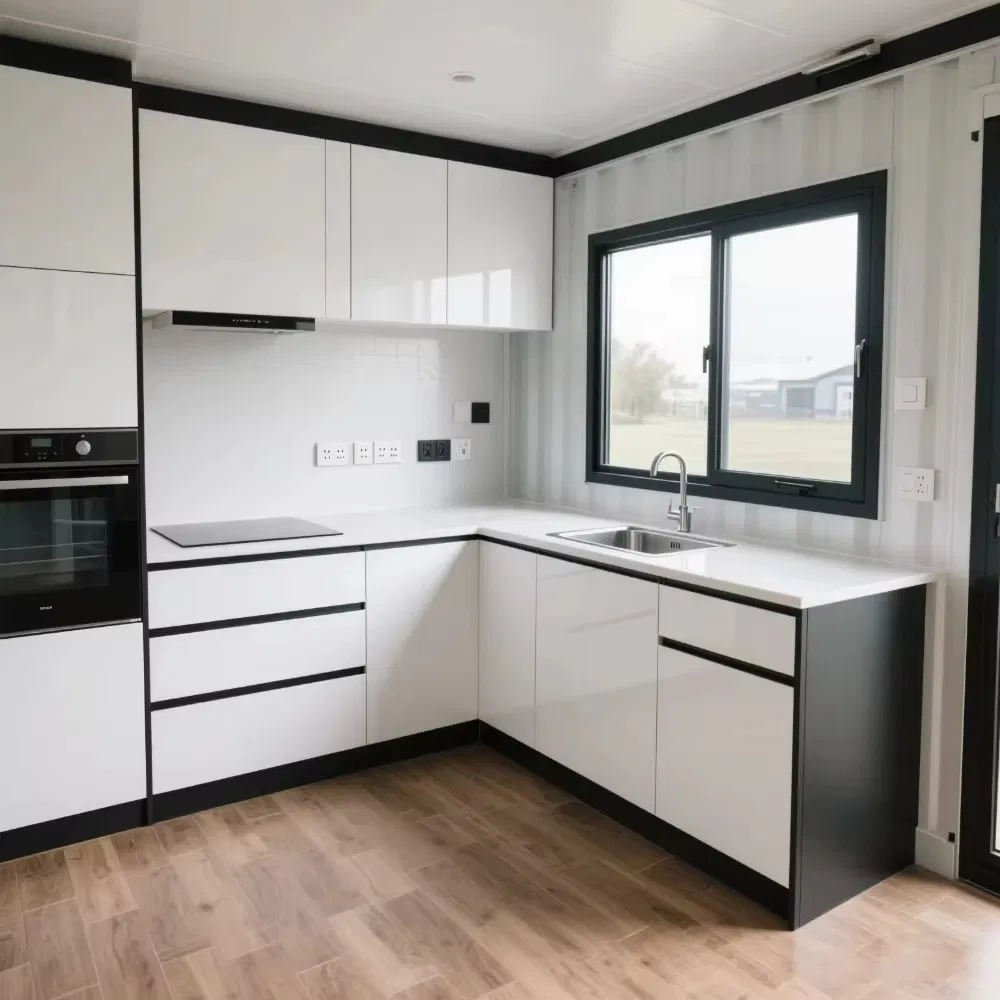 Hot Insulation Prefab Container House/Prefabricated Beach/Expandable Holiday Housing