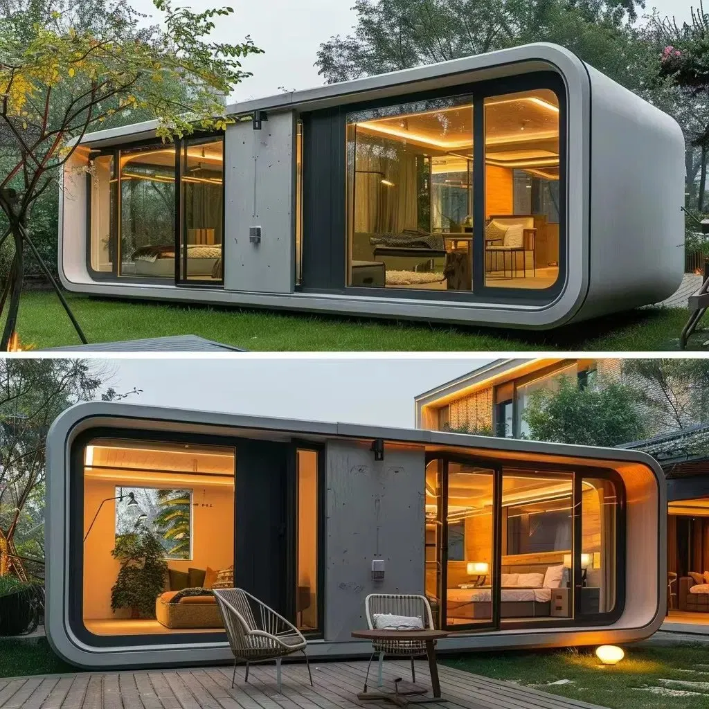 Camping Camp Apple Cabin Cabin Waterproof and Moisture Proof Solar Powered System