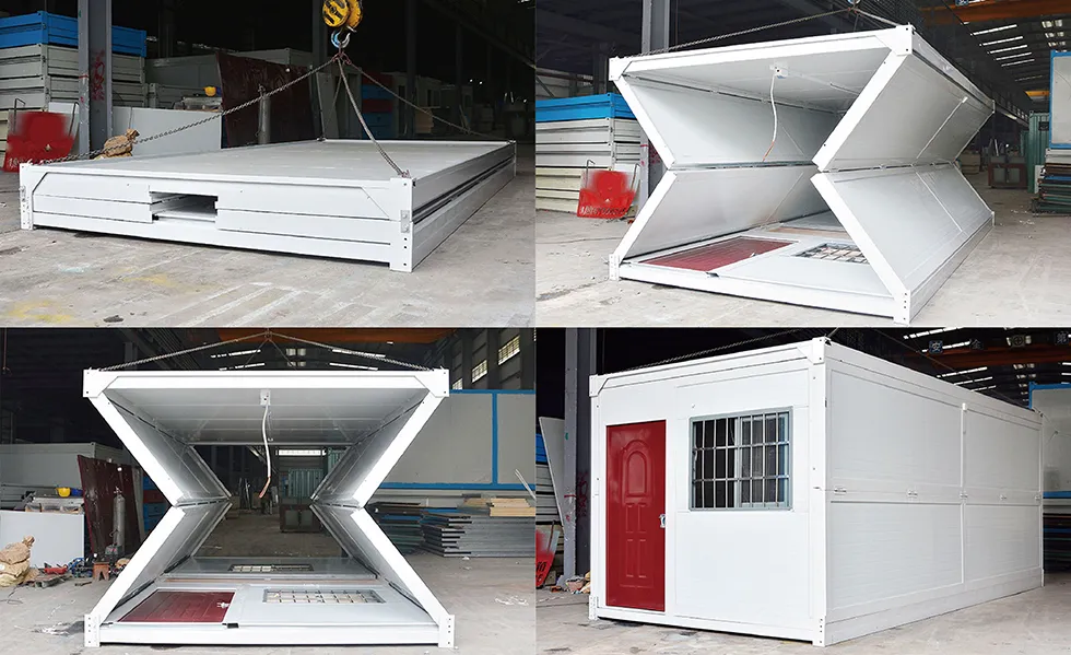 Foldable Mobile Container