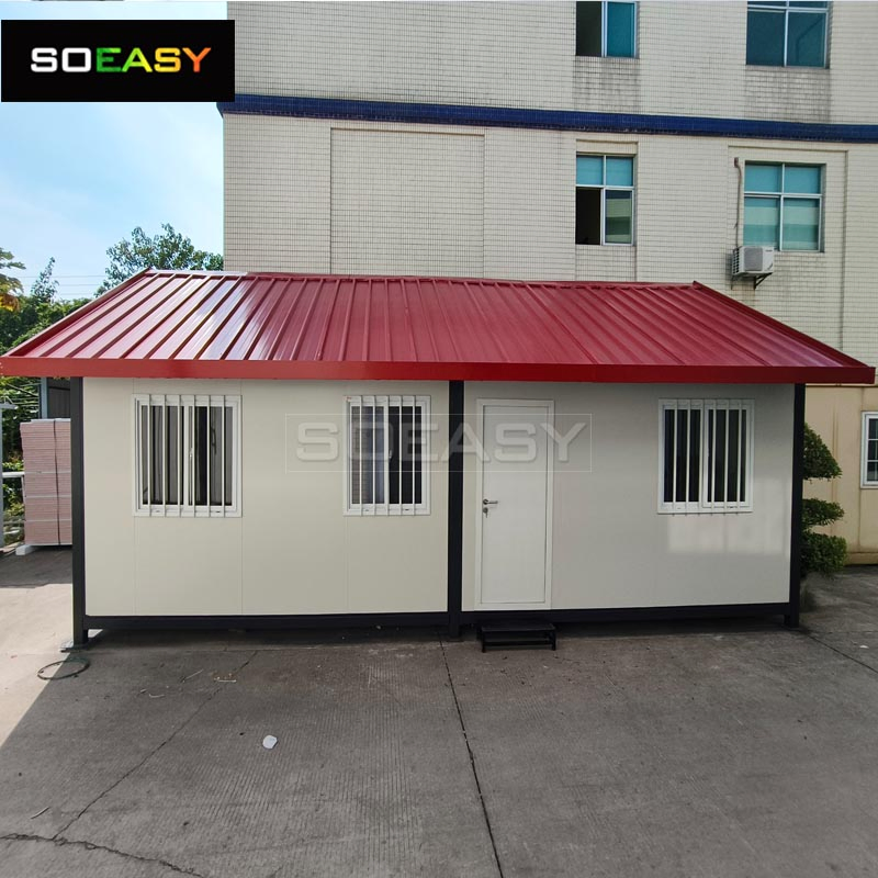 China Supplier Building Temporary Easy Assemble Container House Construction Site Accommodation Camp