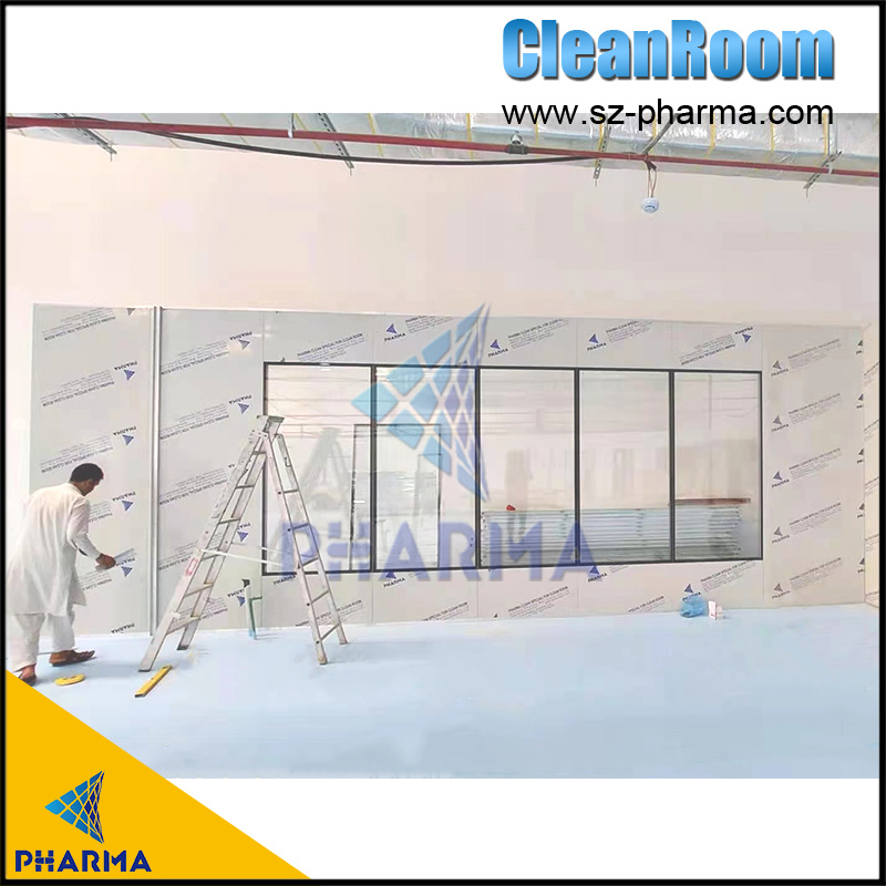 Outdoor Steel Structure Modular Clean Room with Double Layer