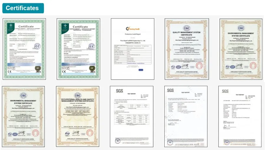 Product Certifications