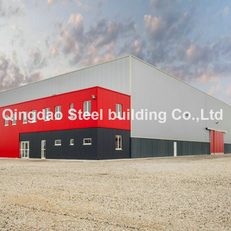 Prefabricated Metal Hanger Factory Assembly Modular Industrial Workshop Steel Warehouse Building
