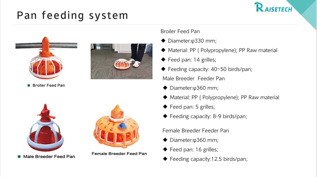 Pan feeding system