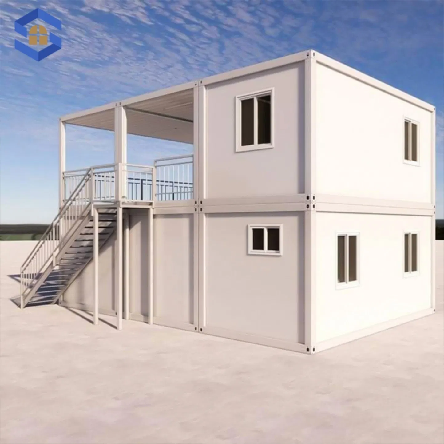 Multi-Story Portable Compact Combined 10FT/20FT/30FT/40FT Prefabricated Container-Based Office Unit