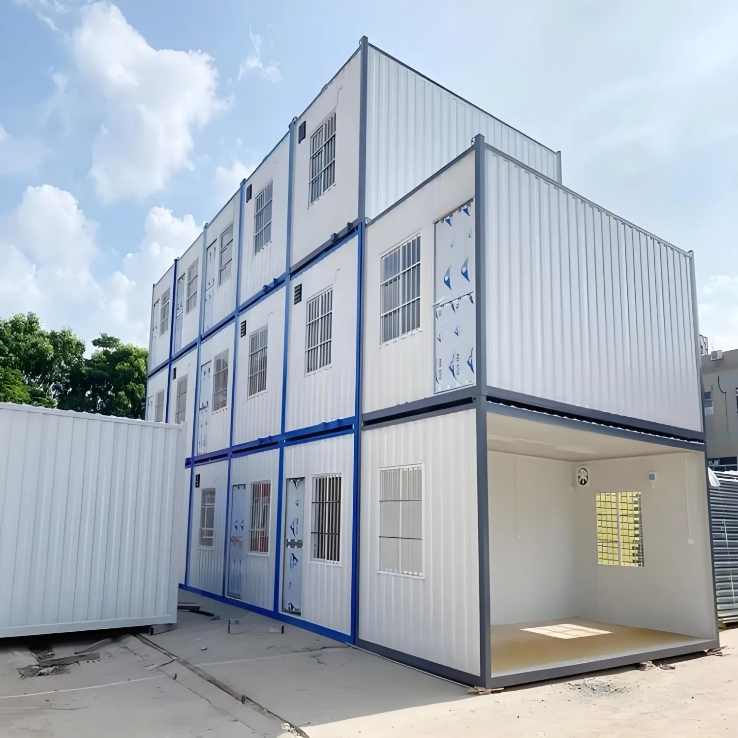 Quick-Panel Container Dormitory / Site Temporary Accommodation Unit