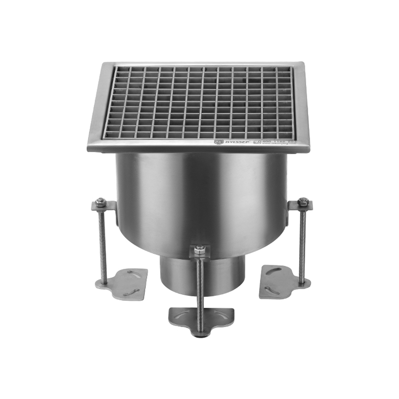 Kylssep High Flow Rate #304 Stainless Solid Sanitary Channel Drain System for Meat Proccessing Industry