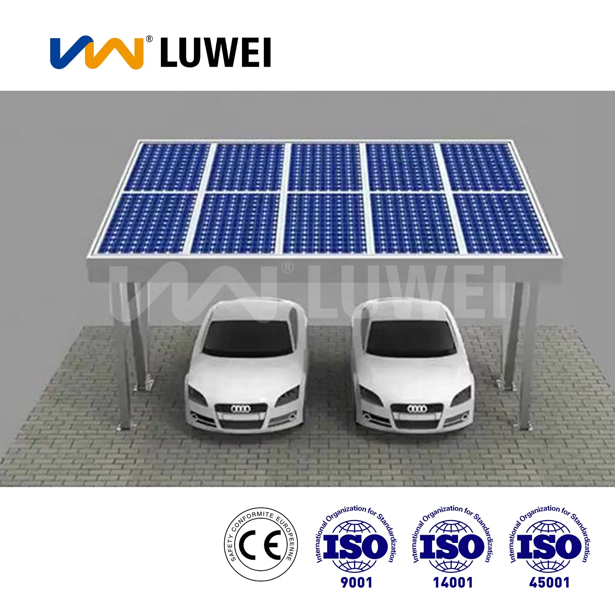 Premium Customized Carport Solar Energy Racking Bracket PV System Solutions