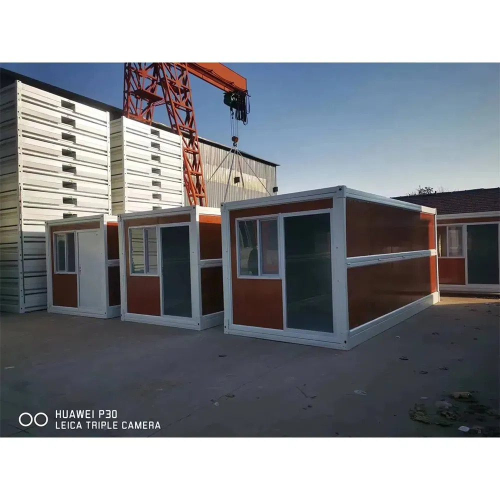 New Tech Modular Prefab Bungalow Eco Villa Container House Construction Site