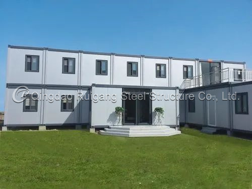 Metal Shipping Prefab Modular Portable Site Office Accommodation Camp Shipping Flat Pack Container