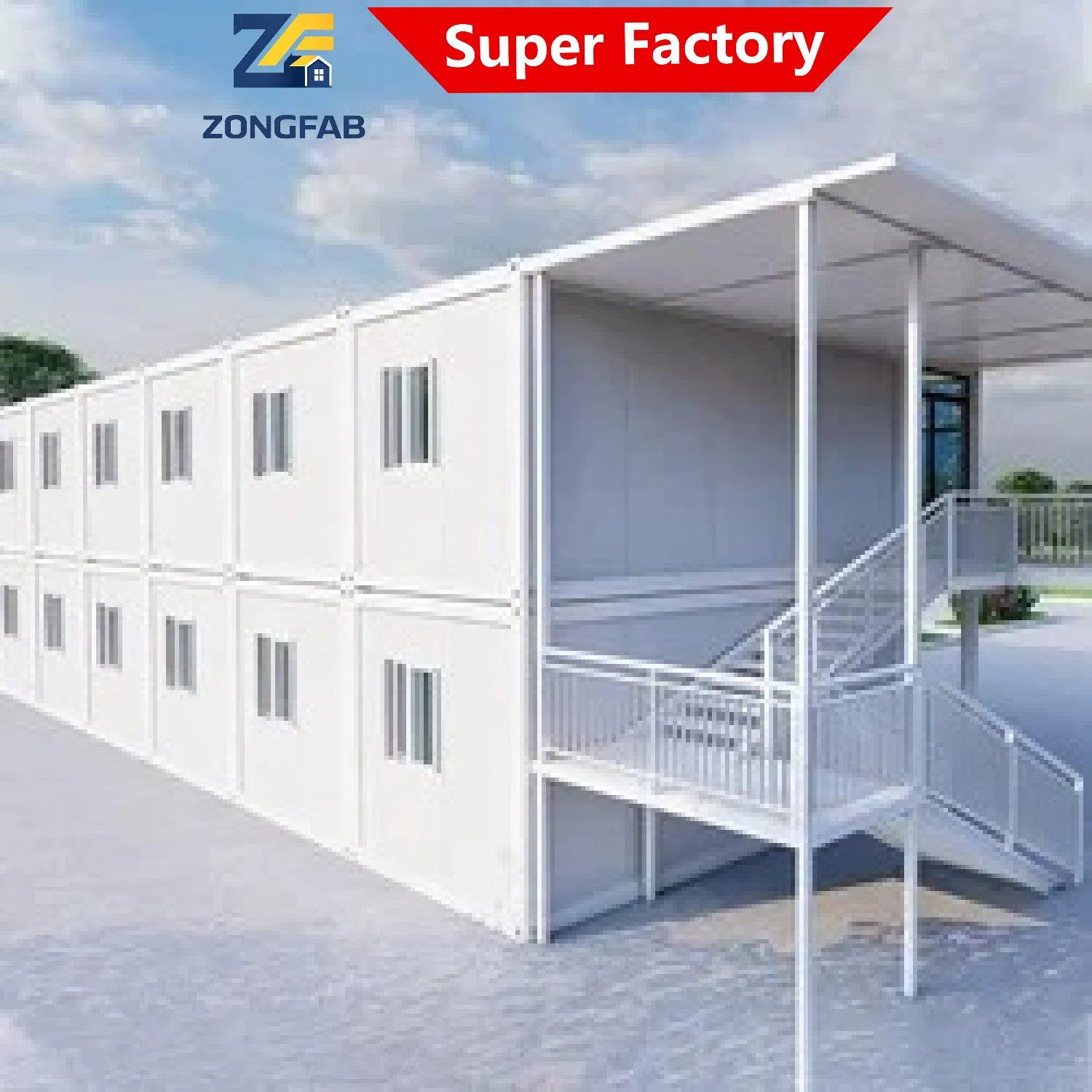Fast Quick Build Movable Mobile Portable Detachable Assembly Prefab Modular Container Building Housing