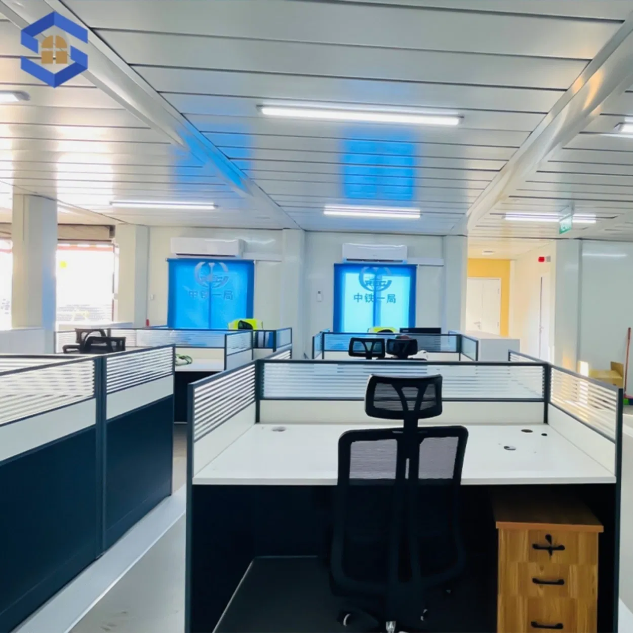 Cbd Pop-up Area Compact Multilayer Foldable Portable Container Office Unit