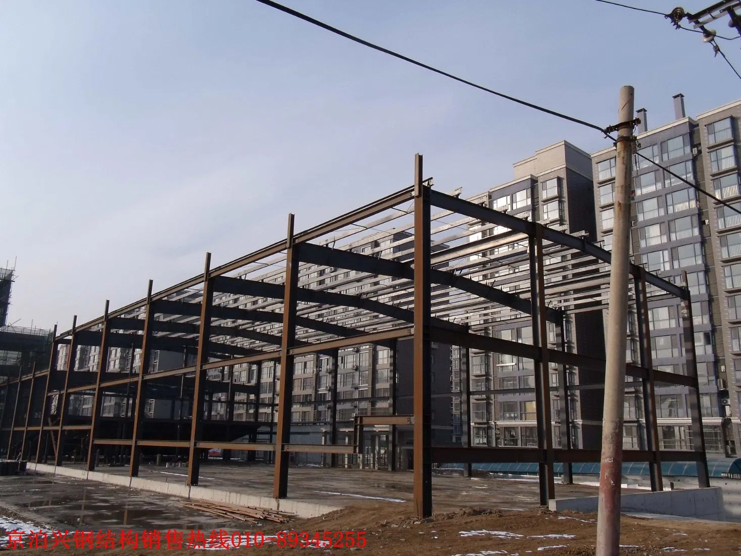 Metal Frame Prefabricated Multi-Layer Prefab Factory Steel Structure for Workshop/Warehouse Building Material Prefabricated House