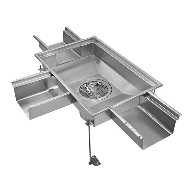 V-bottom Stainless Steel trench drain