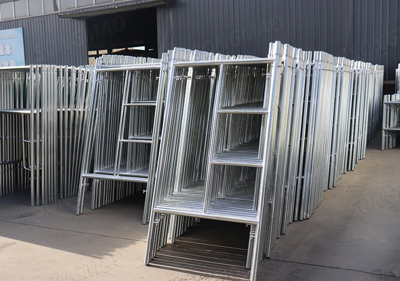 Customizable Galvanized Scaffolding System for Easy Indoor Outdoor Assembly