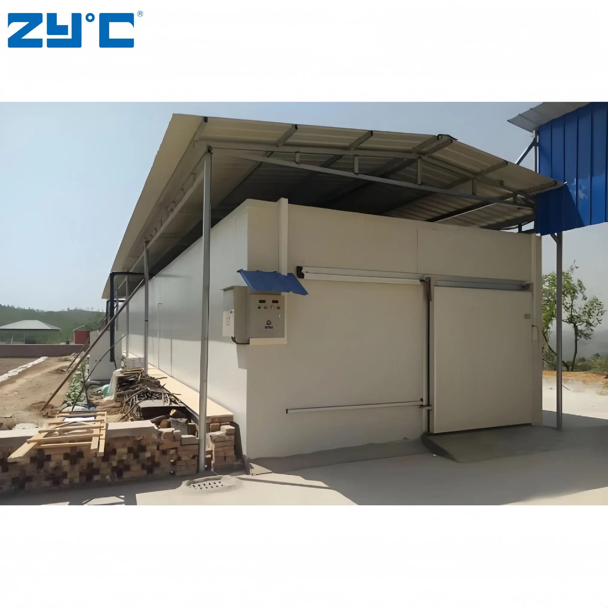 Frozen Meat Seafood Beef Chicken Vegetable Fruit Walk in Container Cool Freezing Freezer Cold Room