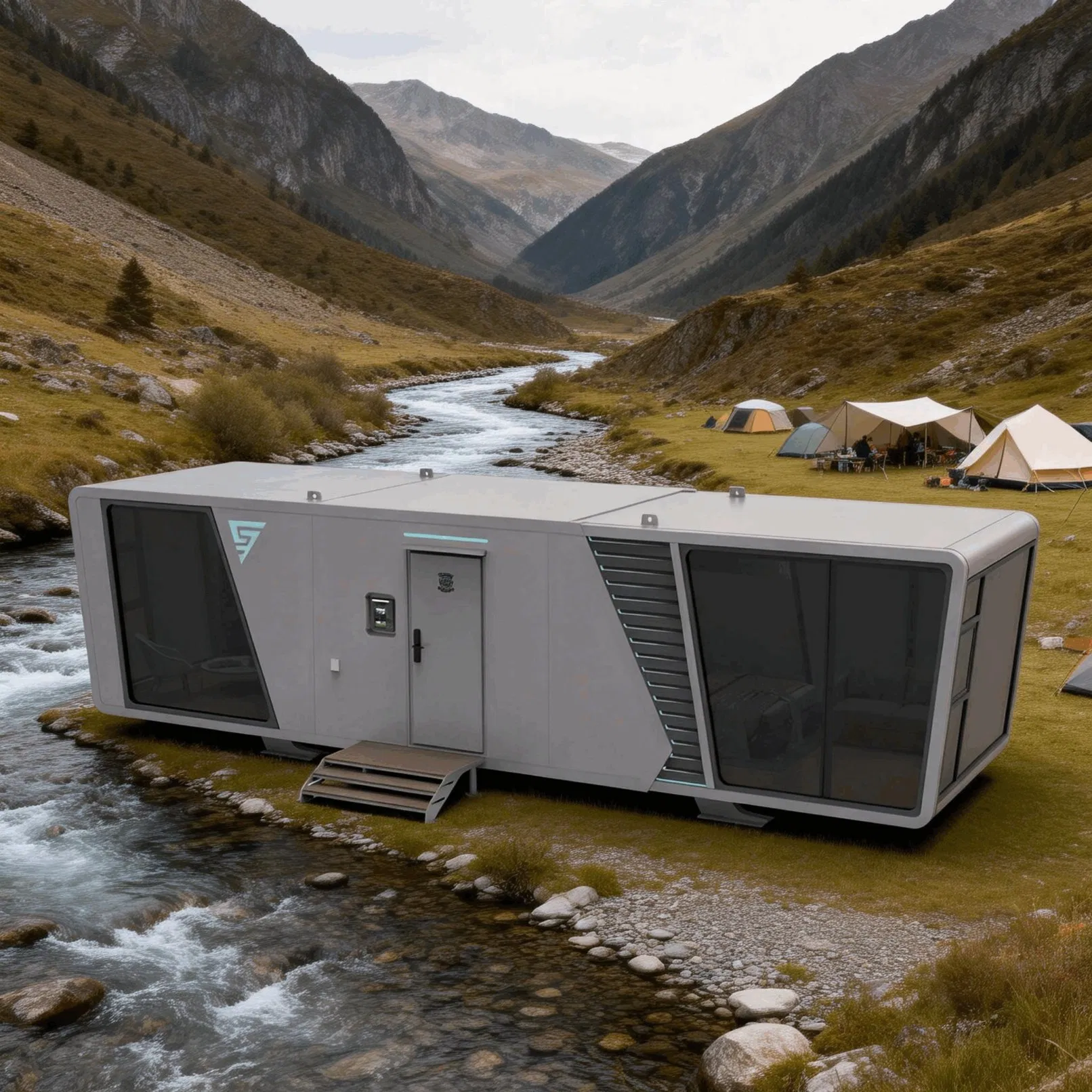 Quick Locking Modular Capsule System for Urgent Mine Camp Expansion