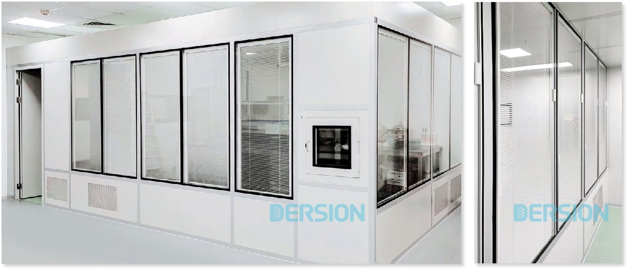 Prefab USP Pharmacy Cleanroom with Pass Box