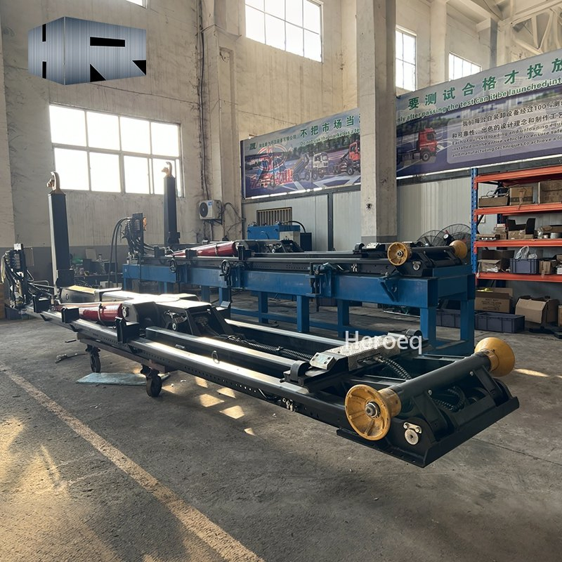 Industrial Hook Lift System Recycling Roll off Dumpster Hook Lift Dumpster Container Hooklift Trailer Truck Hoist