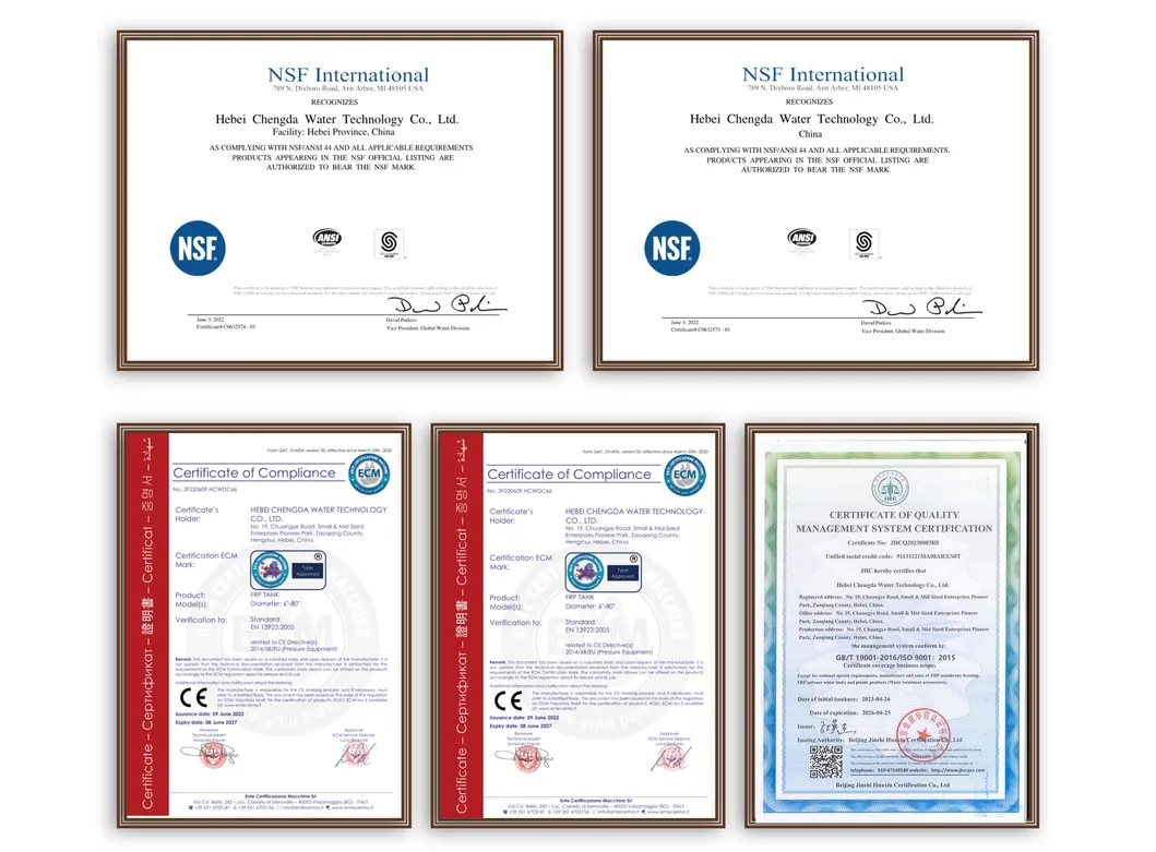 Certifications