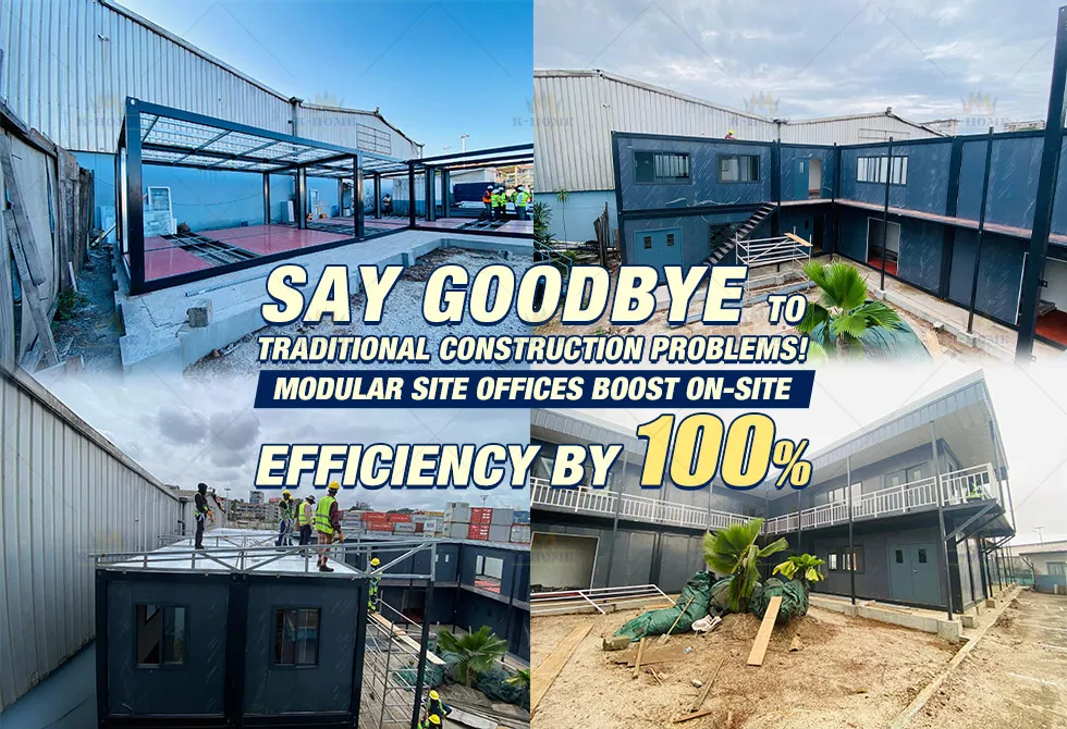 High-Quality Prefab Site Office Containers