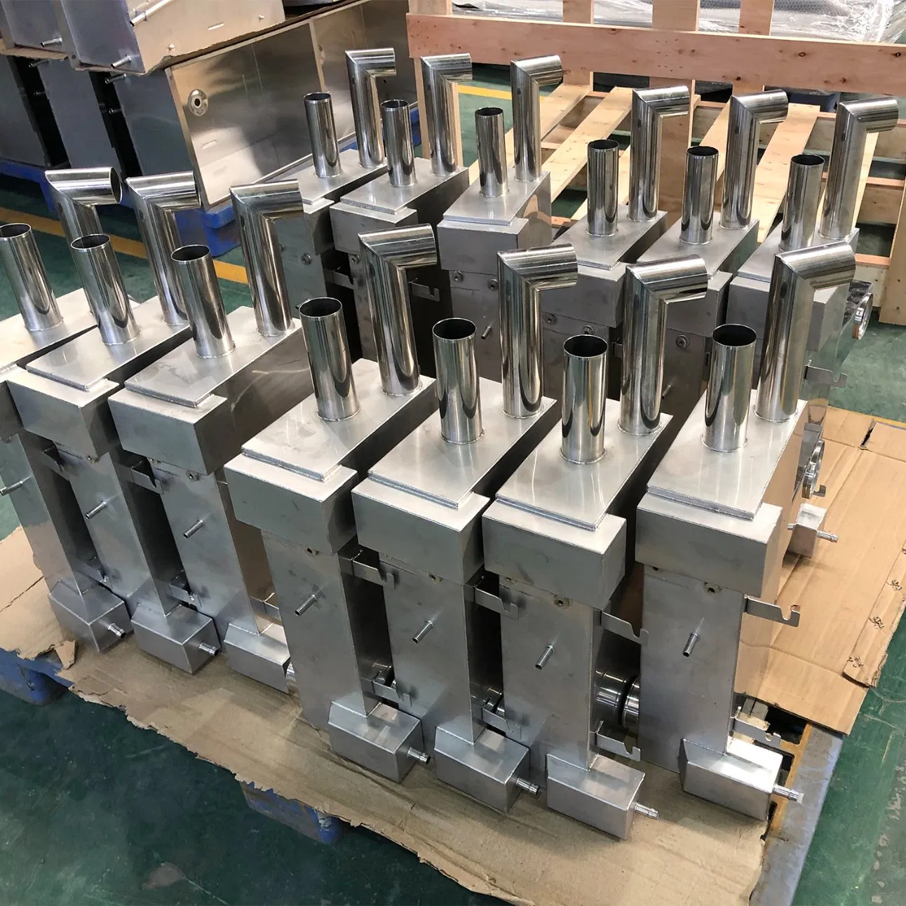 Custom 304 Stainless Steel Containers for French Fries Fries Frying Machine Housings