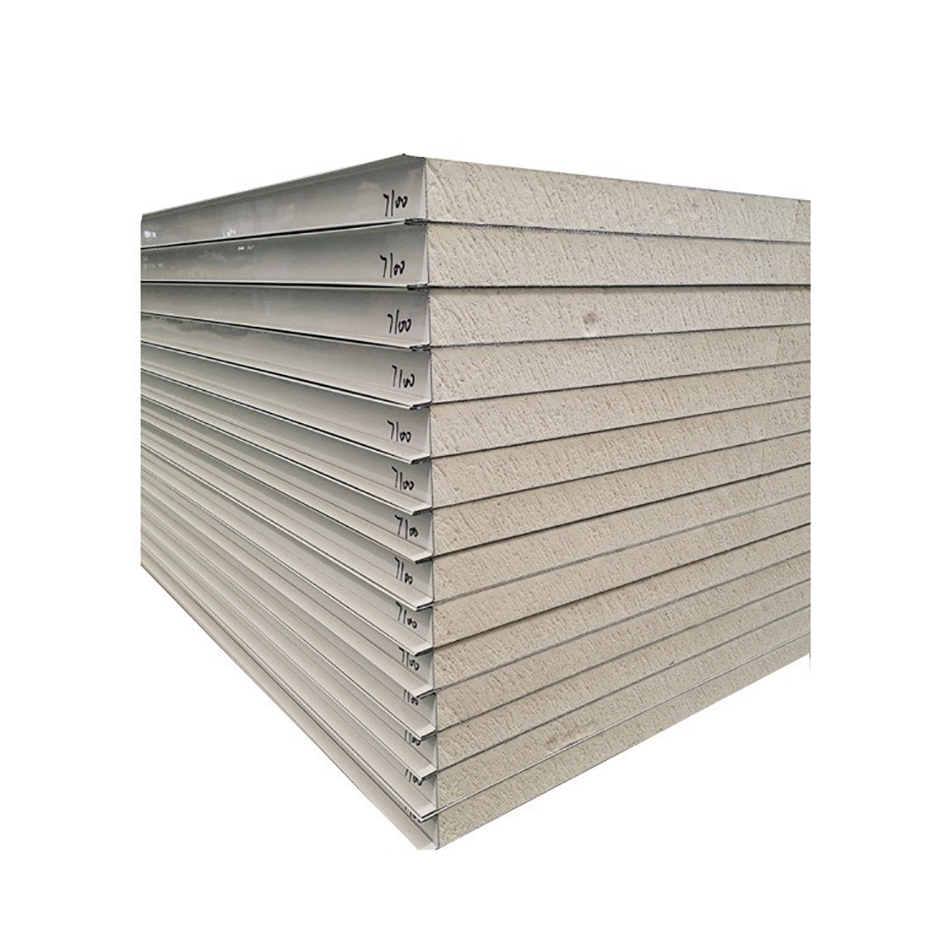 Wholesale Approval Heat Insulated PPGI/Color Coated Steel PU PIR PUR Wall Sandwich Panel for Cold Room/Warehouse