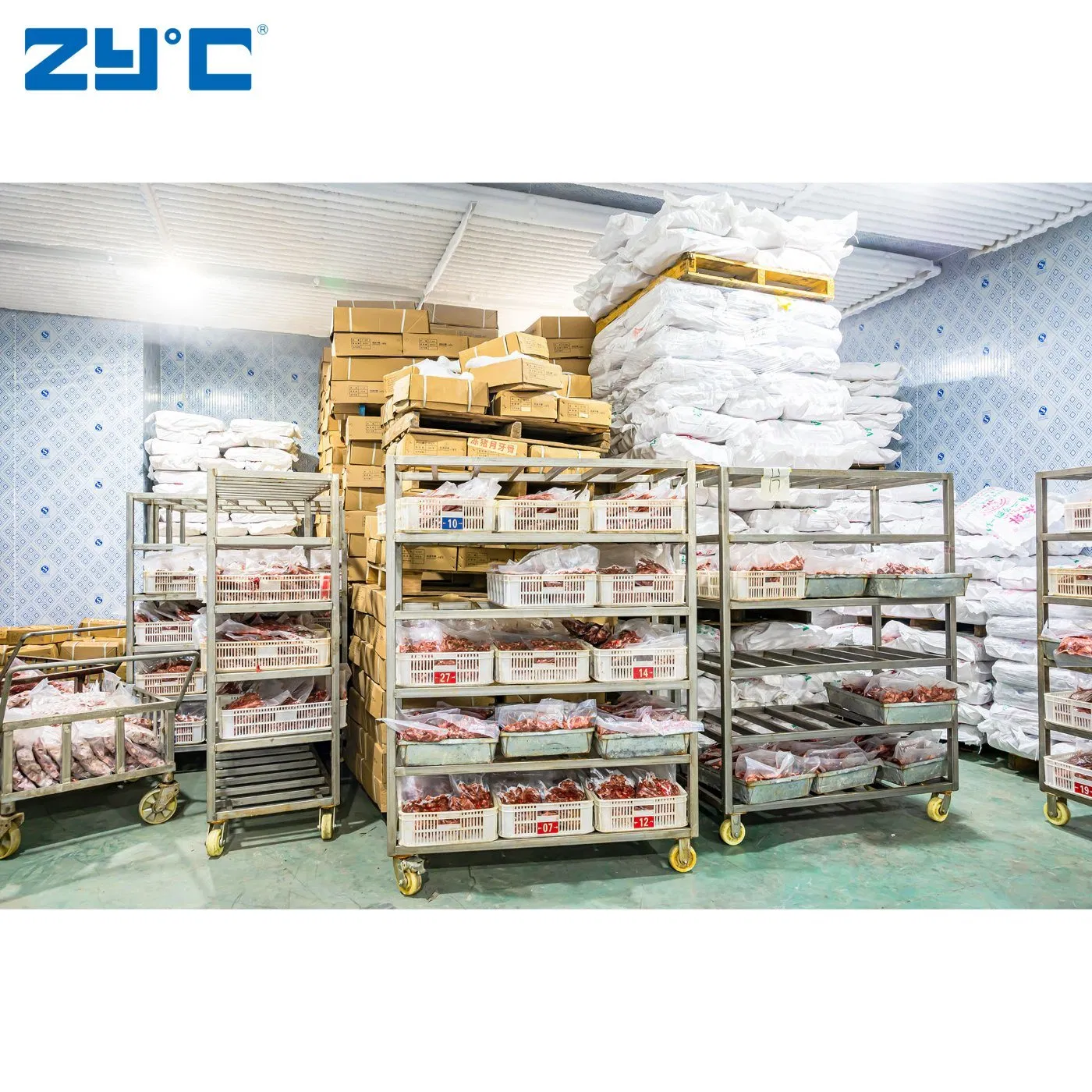 Wholesale Walk in Freezer 10FT 20FT Cold Storage Room Container for Meat Vegetable Medicine