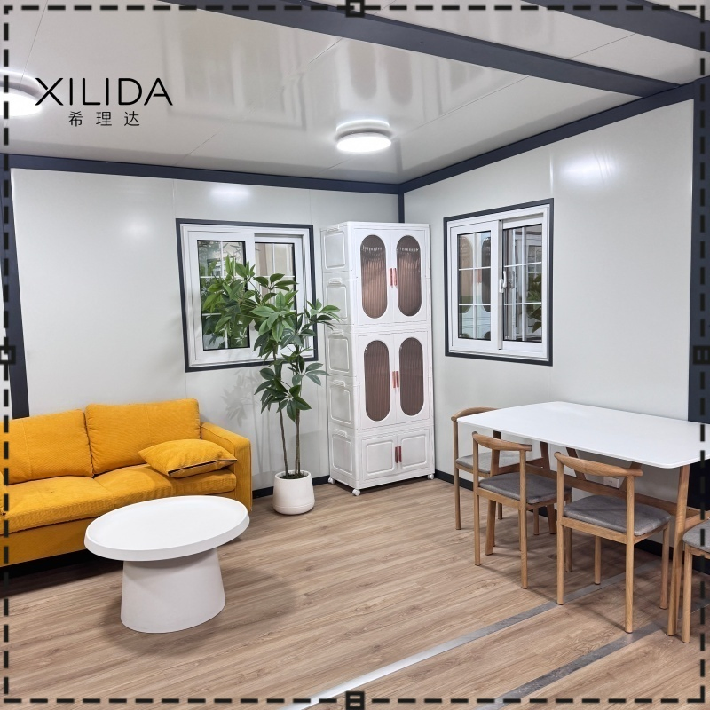 Modern Foldable Steel Frame Living Units with Thermal Insulation