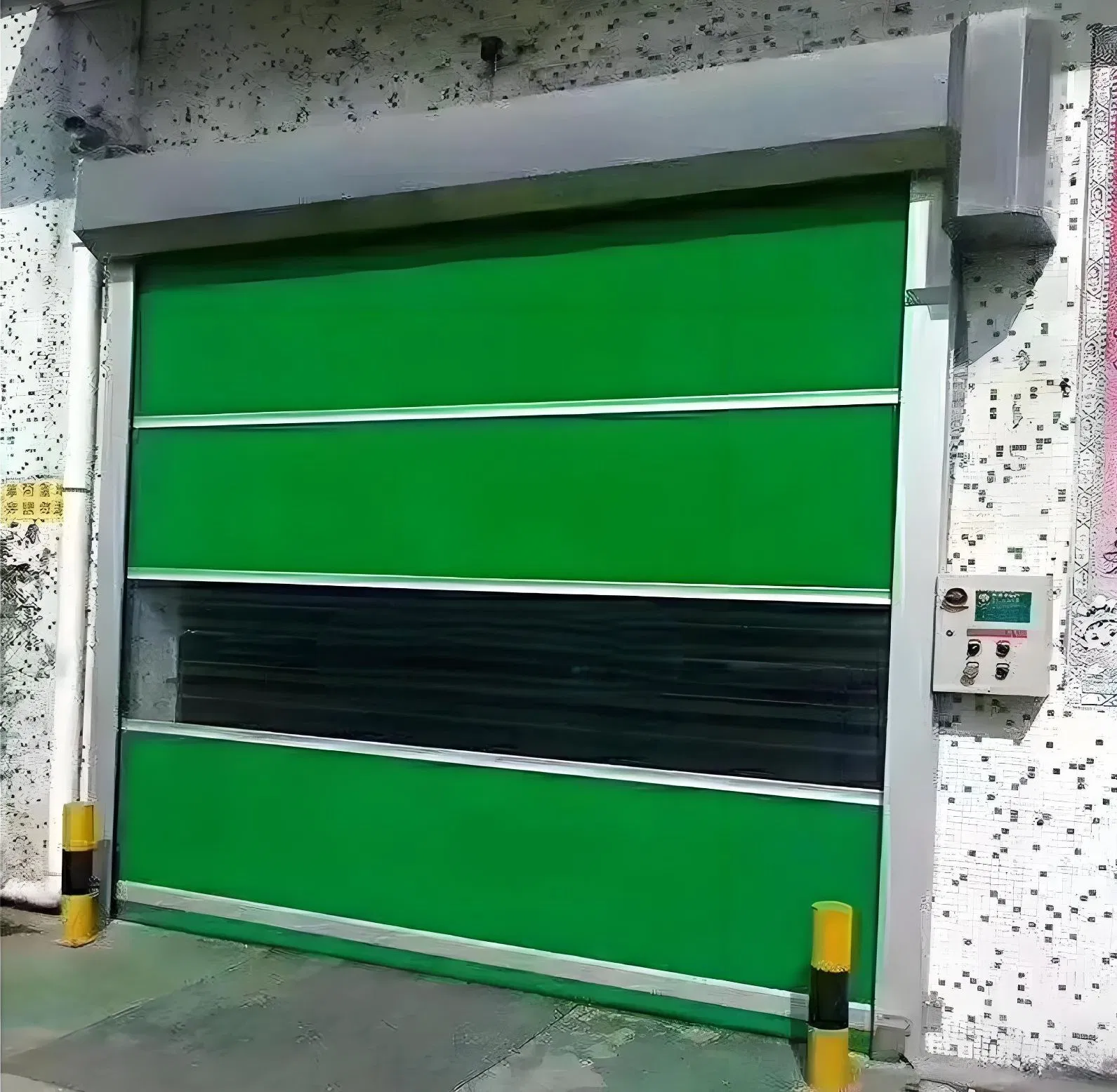 Advanced Industrial PVC Radar Induction Electric Door System