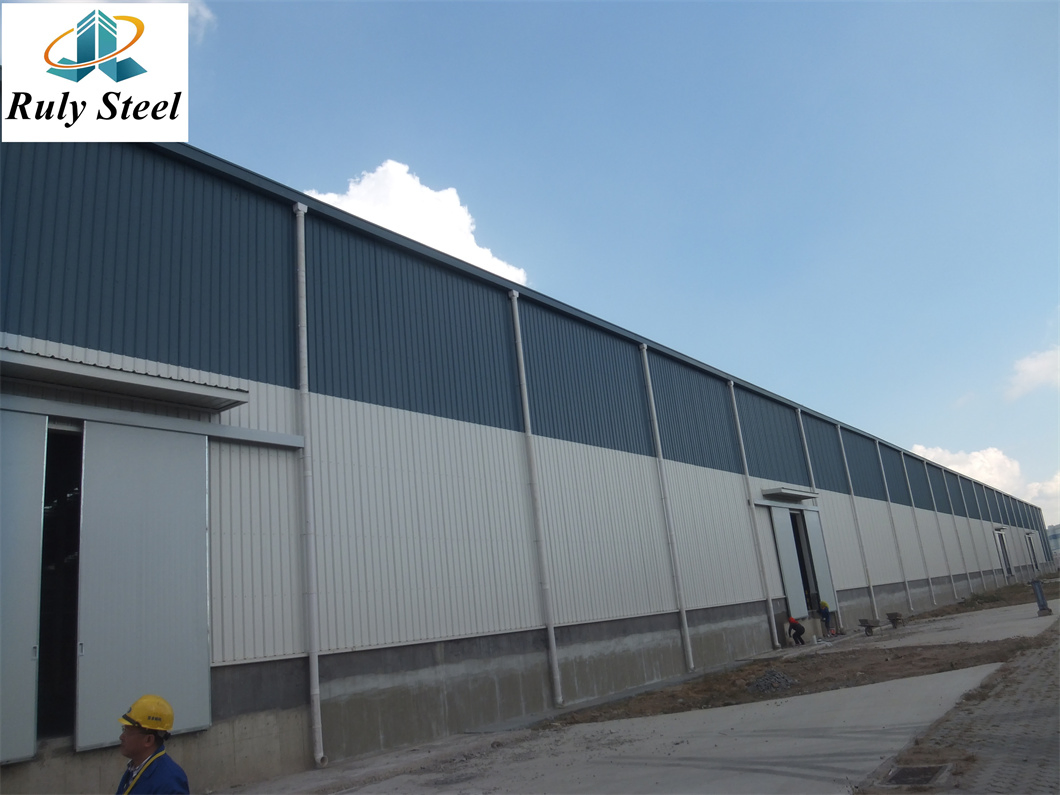 Steel Structure Metal Buildings Project Prefab Factory Construction Warehouse Buildings