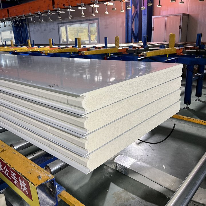 Wholesale Approval Heat Insulated PPGI/Color Coated Steel PU PIR PUR Wall Sandwich Panel for Cold Room/Warehouse