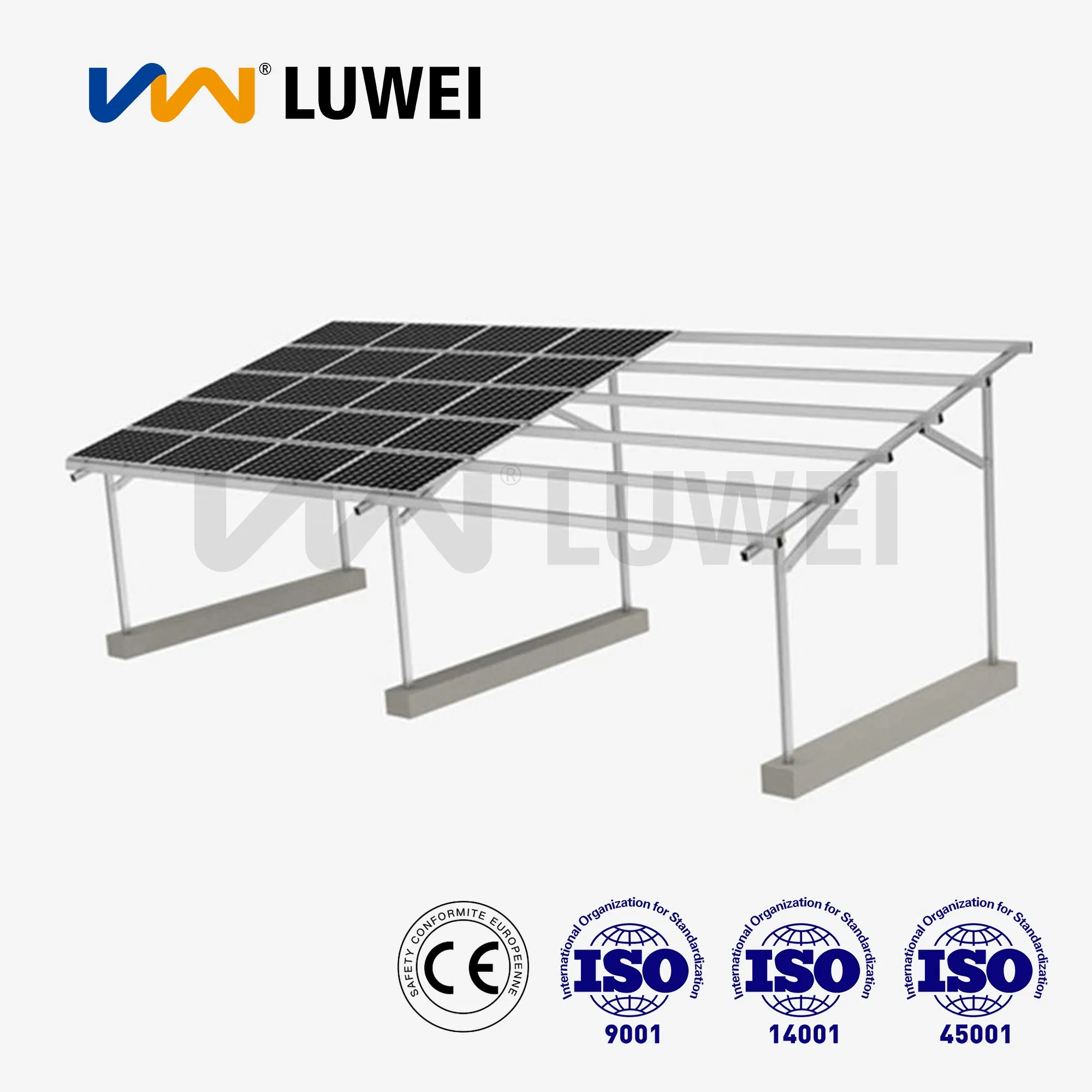 Luwei Solar Carport House: Green Energy Solution with Zm Alloy