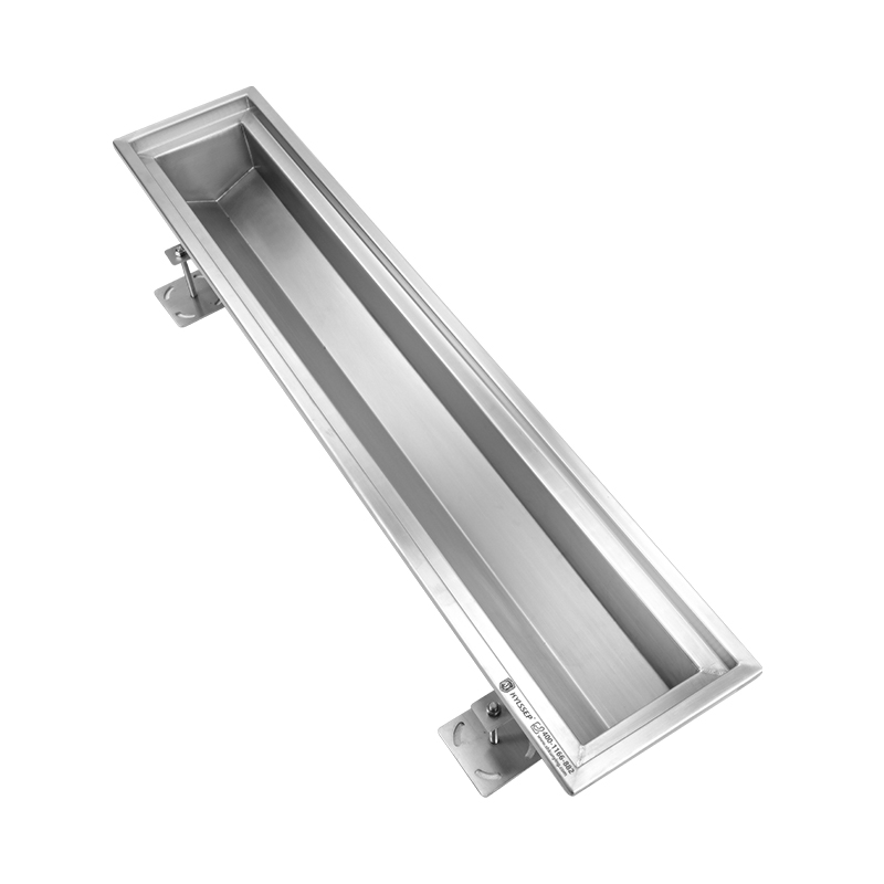 Max Flow Rate Beverage Industry Sanitary V2a Stainless Channel Drain System for Sale