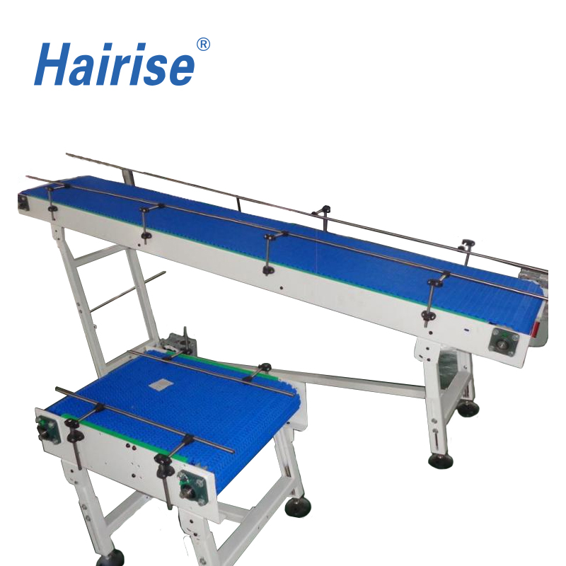 Hairise Easy Detachable Food Grade Modular Belt Conveyor System with FDA&amp; Gsg Certificate