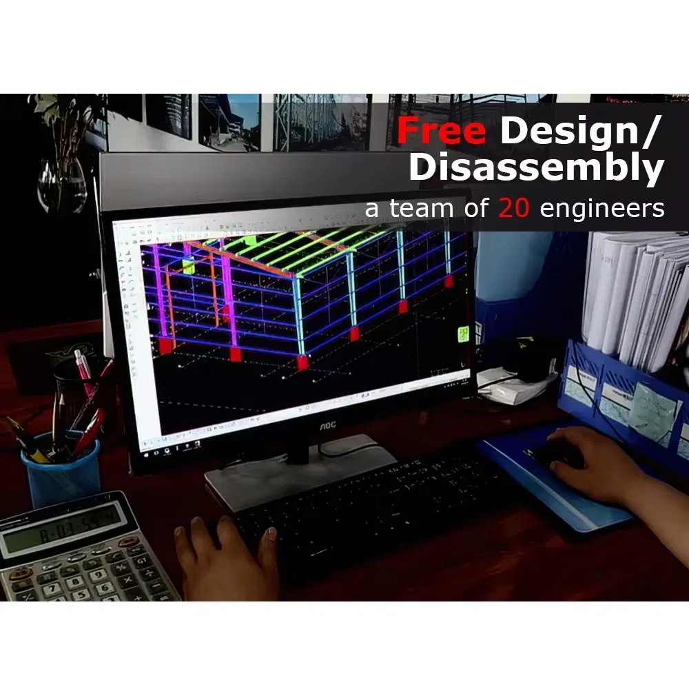 Ibeehive Modern Flat Pack Quick Assembly 3 Floor Prefab Apartment Building