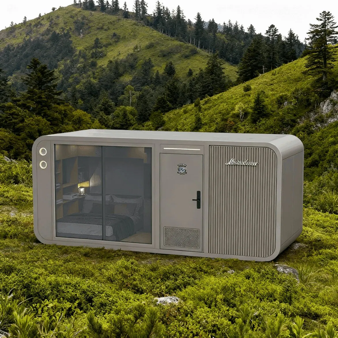 Demountable Relocatable Capsule Housing System with Minimal Site Impact