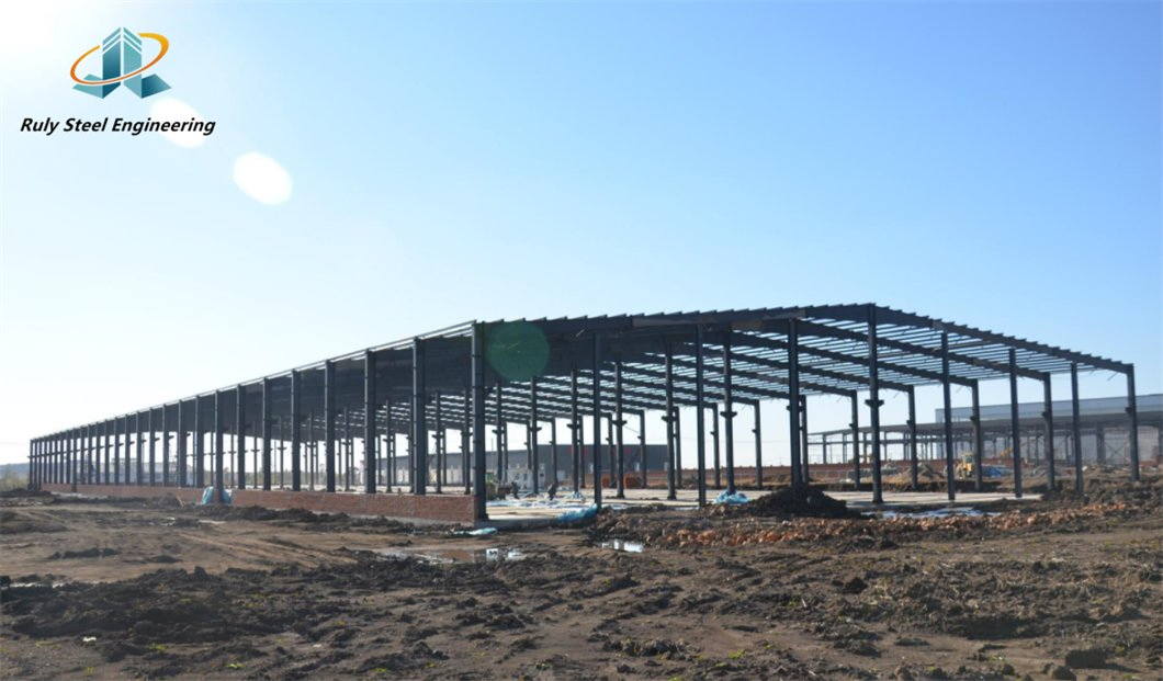 Cheap Popular Commercial Industrial Prefabricated/Modular Metal Prefab Factory/Warehouse/Steel Building Price