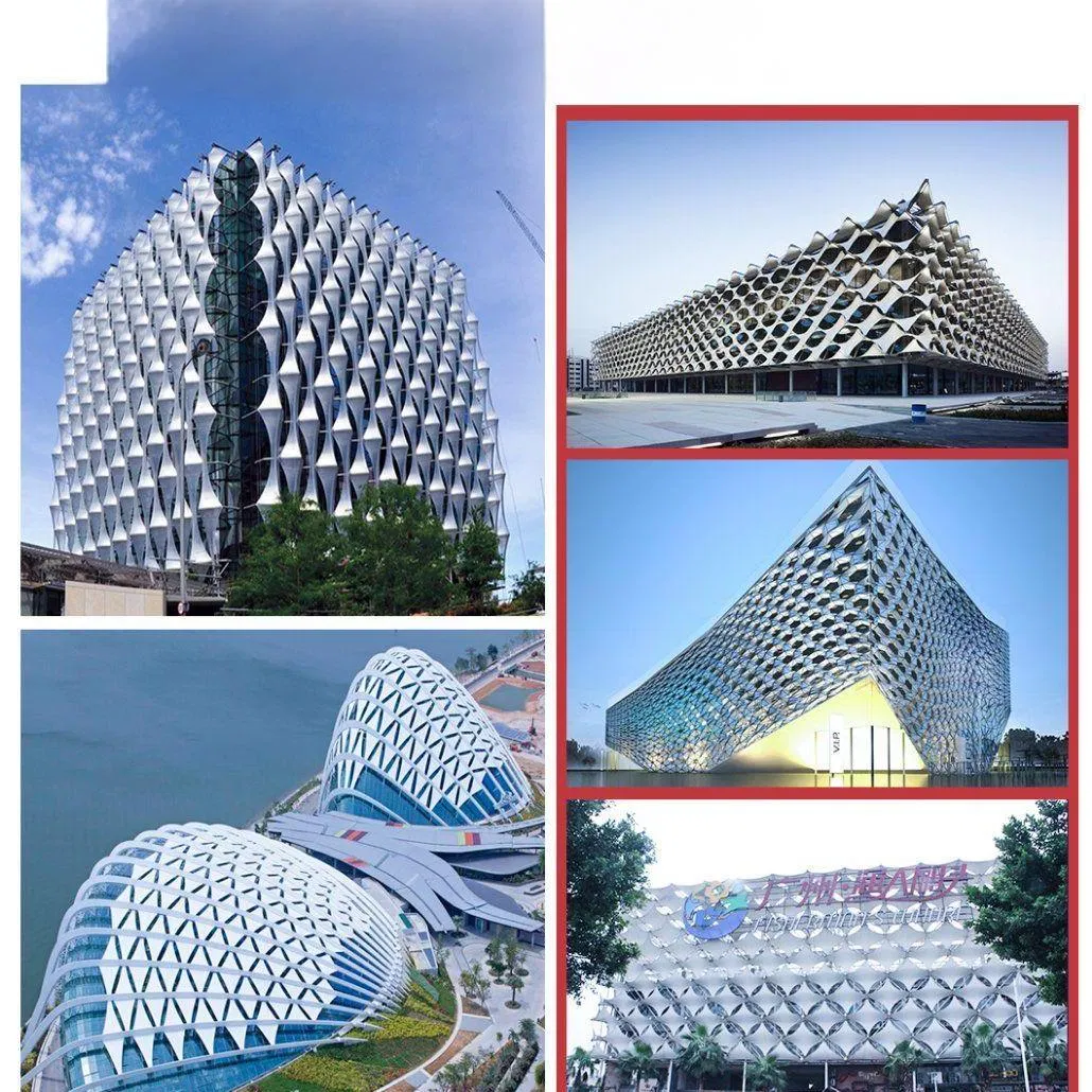 Outdoor Parking Car Shed Tensile Membrane Structure for Hotels Villas Garages Architecture Membrane