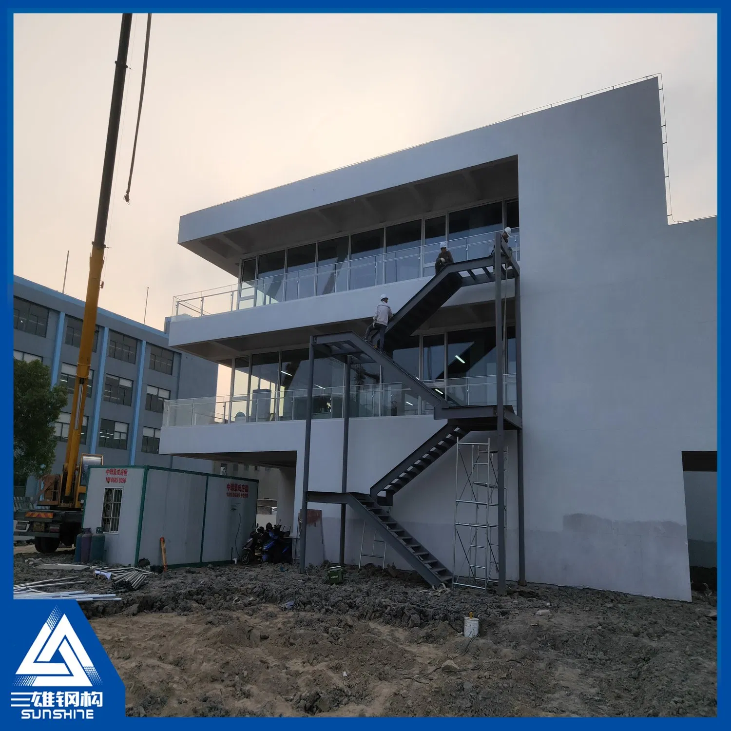 Durable Prefab Light Steel Frame Building for Quick Assembly