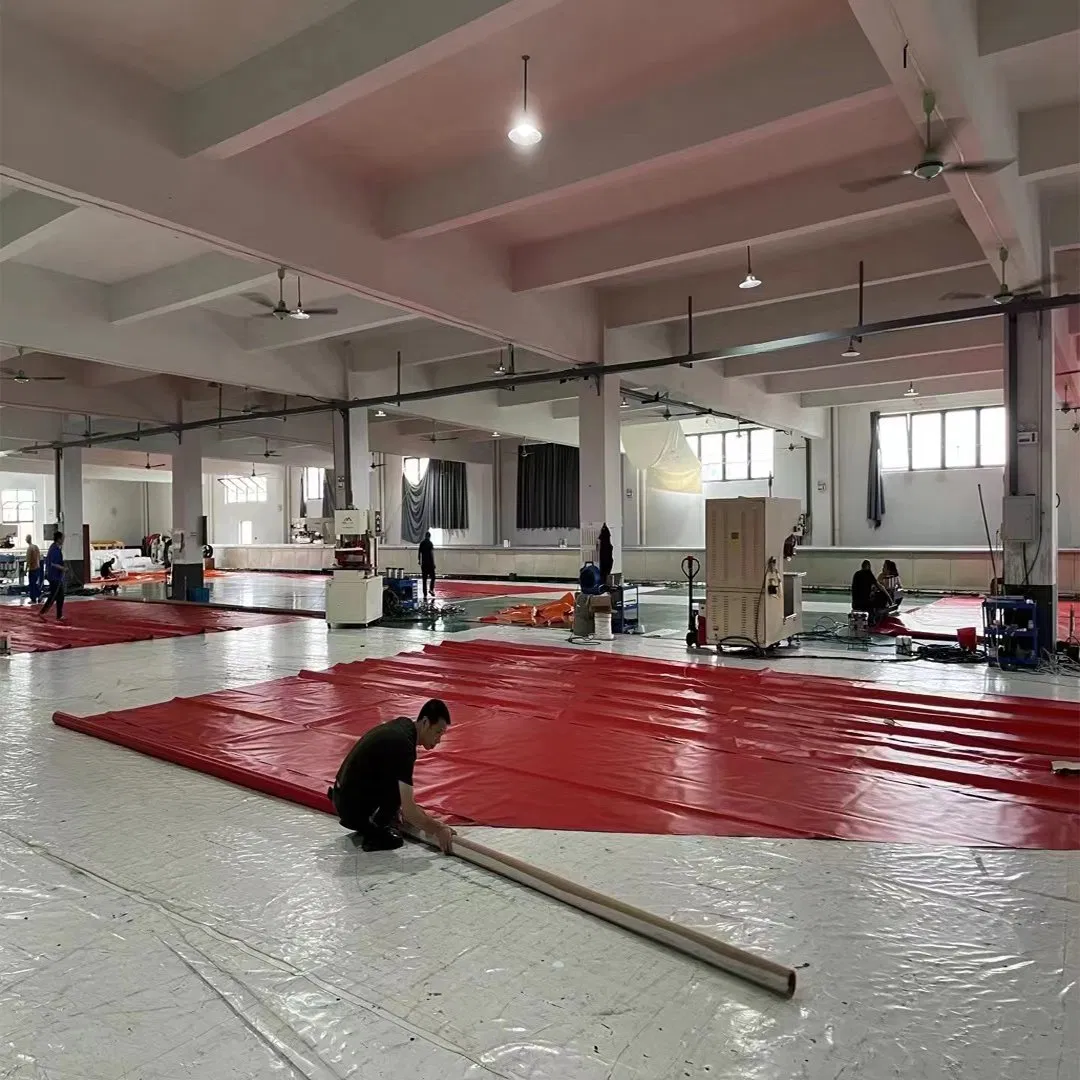 High Tensile Canopy Membrane Tensile Structure PVC Coated Flame Retardant Roof Fabric for Boys and Girls' Toys Membrane