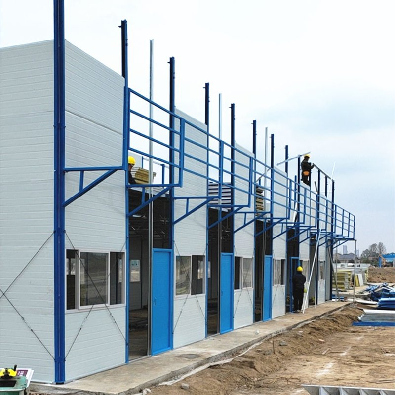 Modular K-Type Prefab Housing System with Steel Frame Structure