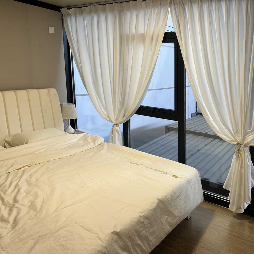 Expandable Container House Sliding Wall System for Temporary Office/Workshop Space Prefab House Foldable House