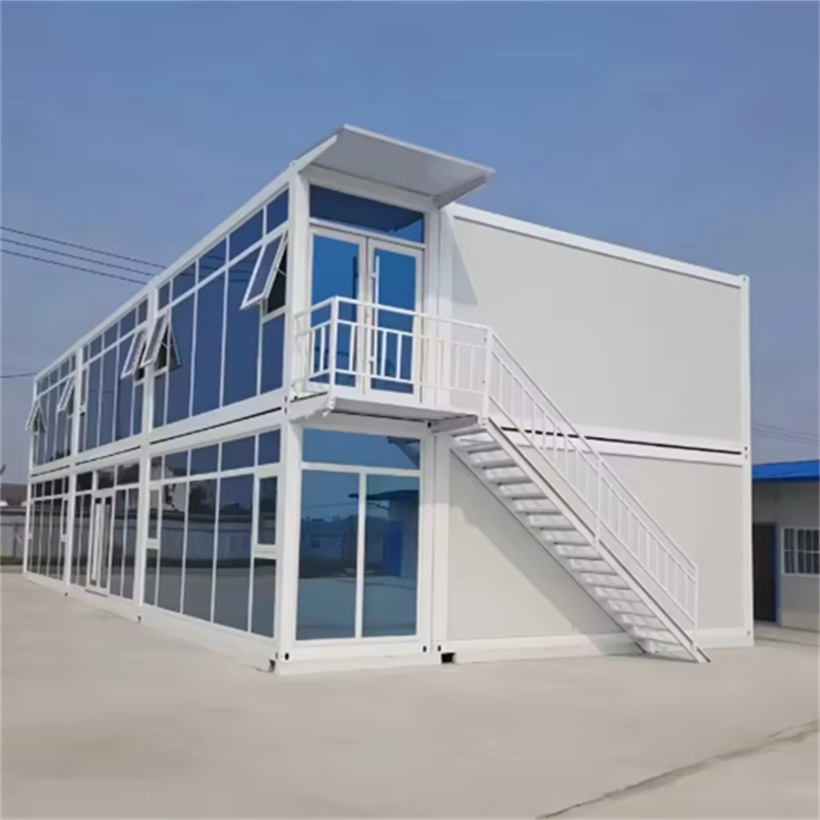 Mobile Flat Pack Container House for Temporary Site Accommodation