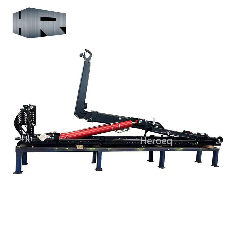 Industrial Hook Lift System Recycling Roll off Dumpster Hook Lift Dumpster Container Hooklift Trailer Truck Hoist