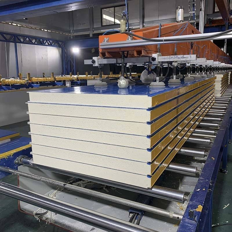 Soundproof Fire Resistant Eco-Friendly Cold Storage Sandwich Panel with 5+ Year Warranty-for Medical/Pharmaceutical Cold Rooms