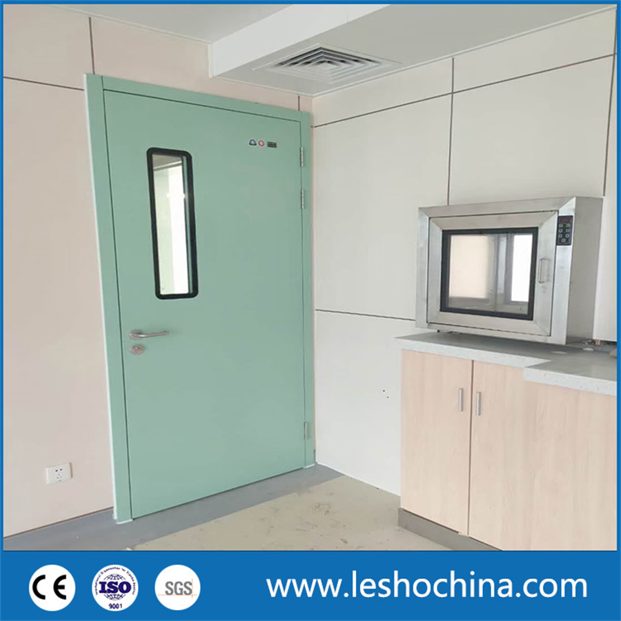 Single or Double Modular Stainless Steel Cleaning Security Clean Room The Airtight Structure Ensures Excellent Dustproof and Hygienic Performance.