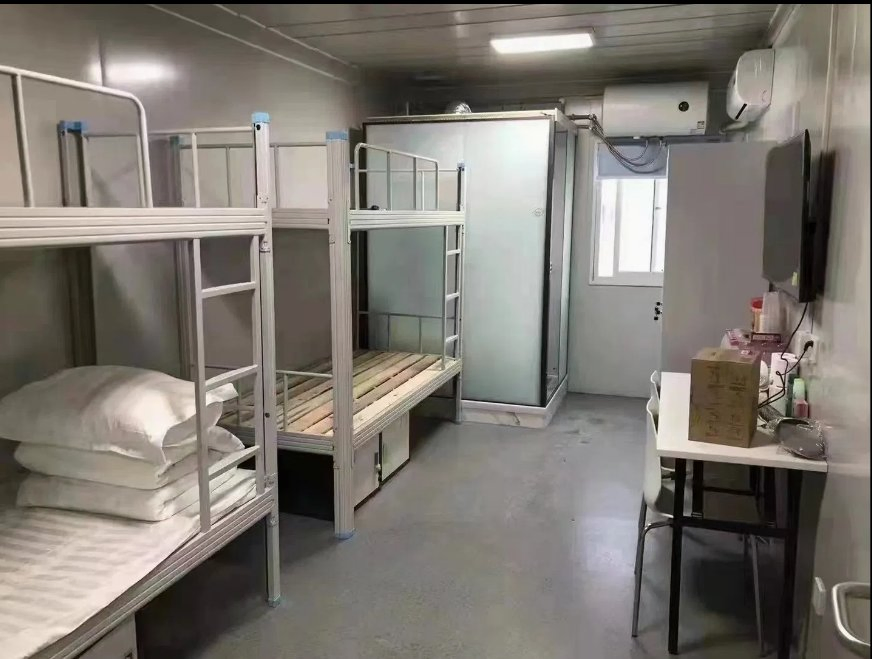 Foldable Container Buildings for Construction Camps