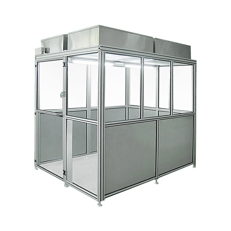 Portable Laminar Flow Clean Booth, Easy-Assembly Modular Clean Room Manufacturer ISO Class 5-8 Certified Solutions Tailored for Electronics &amp; Pharma